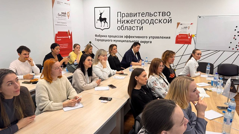Более 160 предпринимателей посетили обучающие мероприятия нижегородского центра «Мой бизнес»